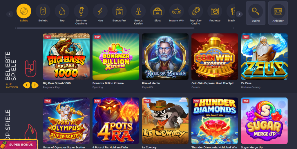 Giochi di Rolling Slots