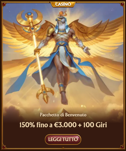 Bonus di benvenuto di AmunRa