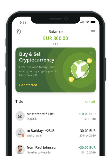 App Neteller per gestire depositi e prelievi nei casinò
