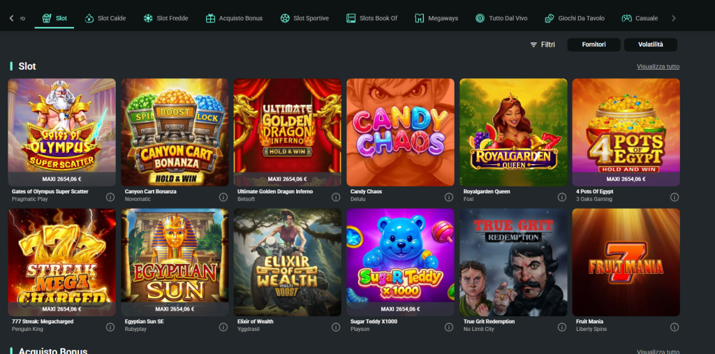 Slot machine di 1bet