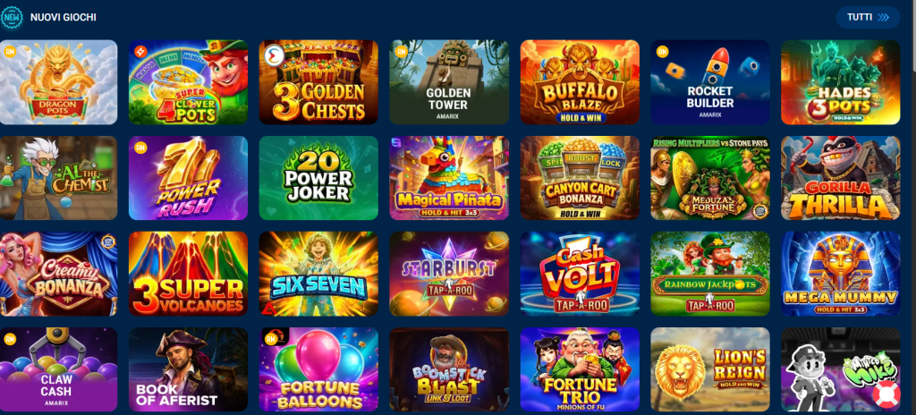 Slot machine di Mostbet