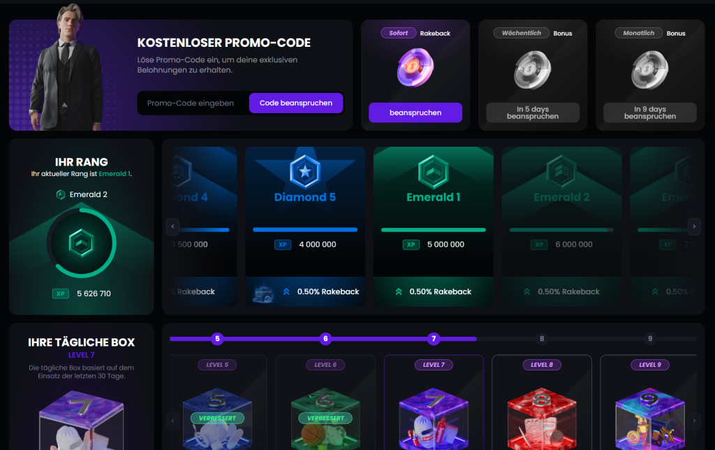 EmpireDrop – ricompense