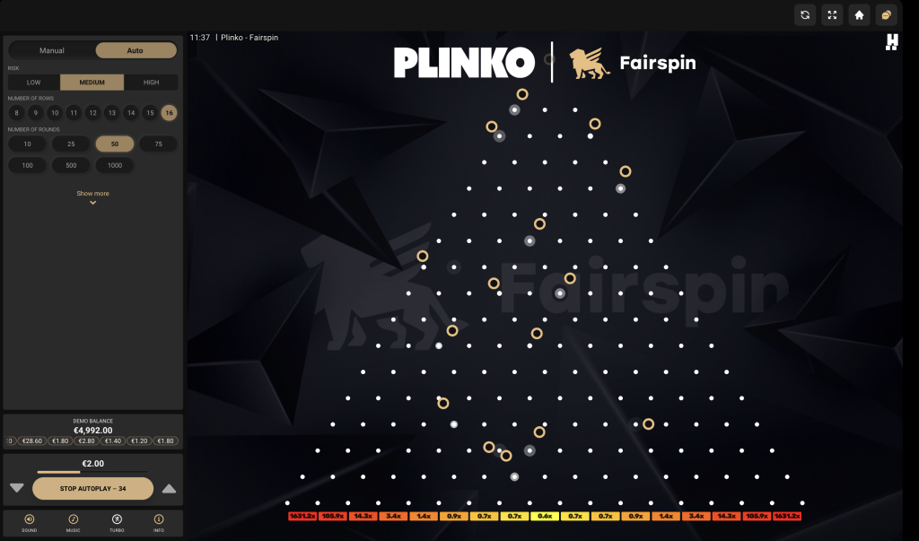 gioco Plinko