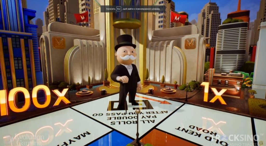 Bonus di MONOPOLY Roulette