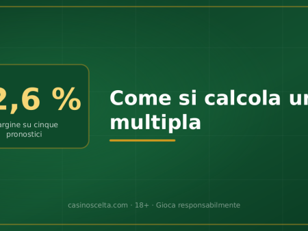 Multipla: perché cinque pronostici non valgono cinque volte di più