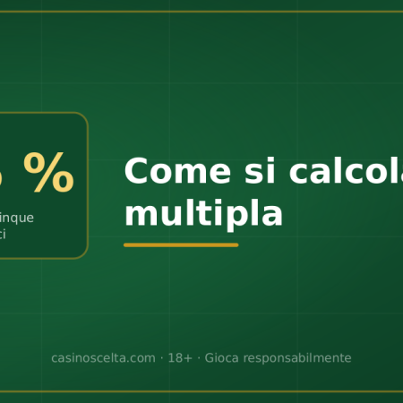 Multipla: perché cinque pronostici non valgono cinque volte di più