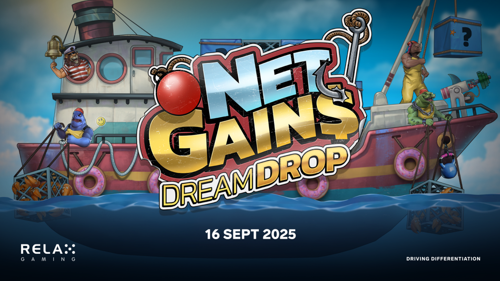Jackpot Dream Drop di Relax Gaming con i diversi livelli di premio