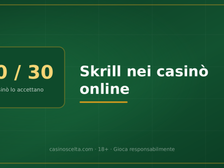 Skrill nei casinò online: depositi, prelievi e la trappola del bonus